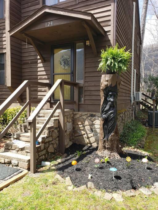 J.Creek Retreat, Creekside Townhouse +1 Car Garage Villa Maggie Valley Eksteriør bilde