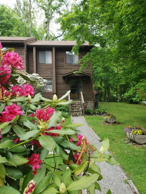 J.Creek Retreat, Creekside Townhouse +1 Car Garage Villa Maggie Valley Eksteriør bilde