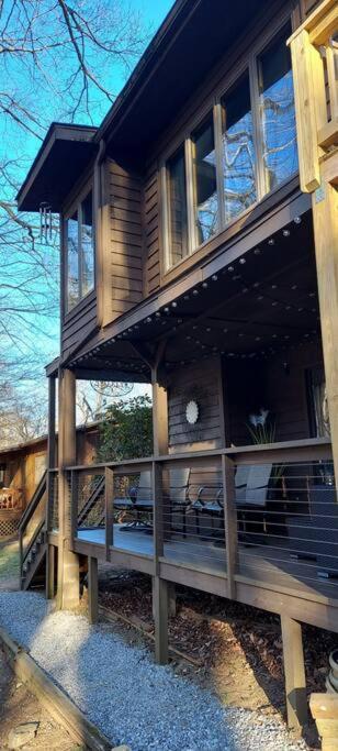 J.Creek Retreat, Creekside Townhouse +1 Car Garage Villa Maggie Valley Eksteriør bilde