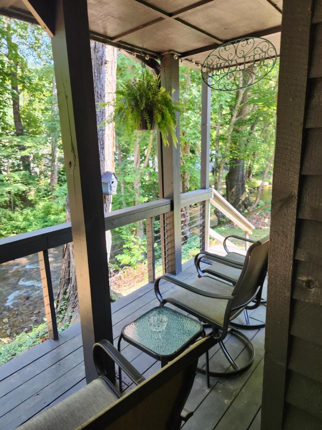 J.Creek Retreat, Creekside Townhouse +1 Car Garage Villa Maggie Valley Eksteriør bilde